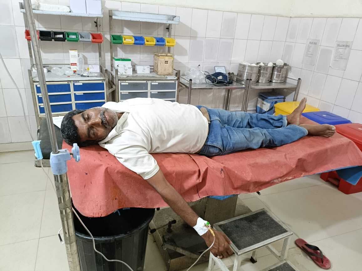 भूमि विवाद से तंग आकर खाया जहर, इलाजरत