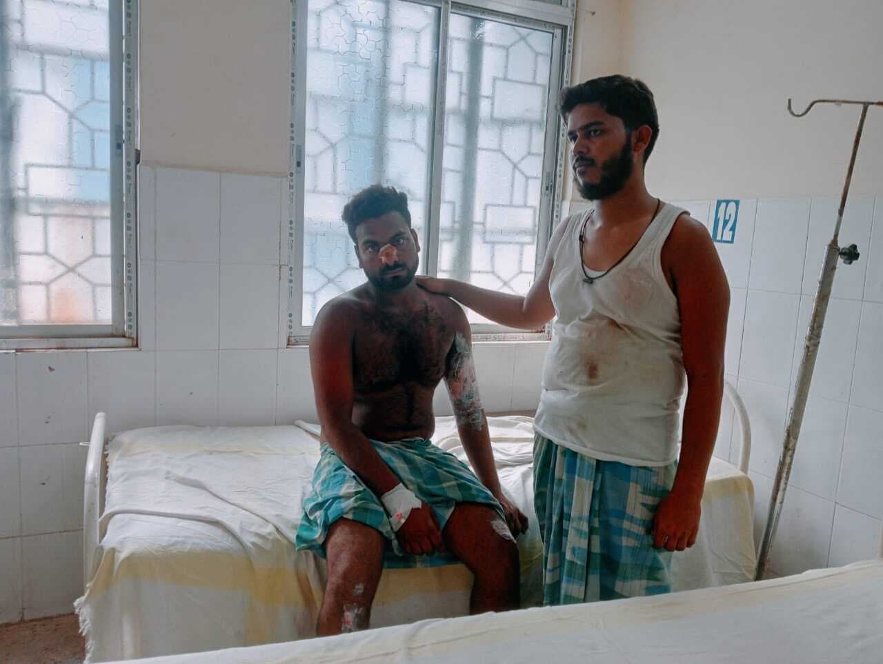 करंट लगने से बिजली मिस्त्री घायल