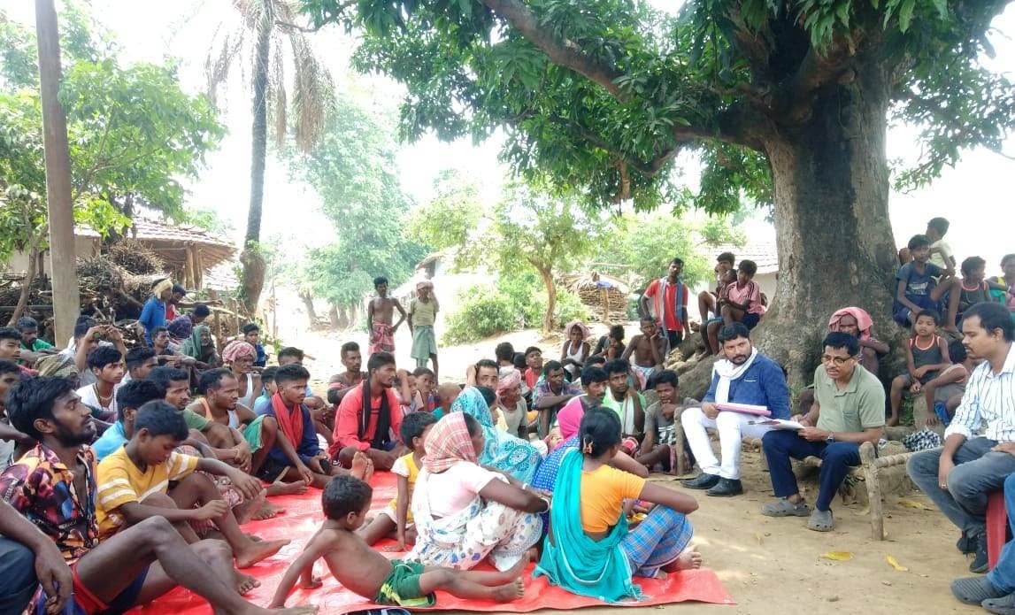 प्रशासन ने ग्रामीणों के साथ बैठकर तैयार की विकास की रूपरेखा