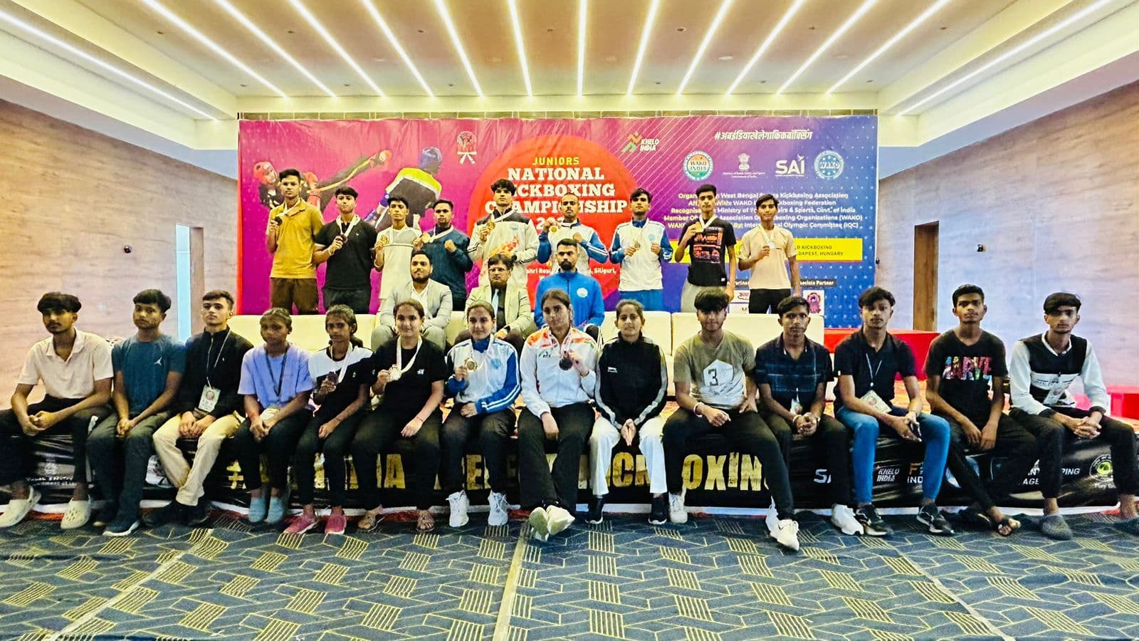 राष्ट्रीय किक बॉक्सिंग में झारखंड को सात गोल्ड समेत 14 पदक