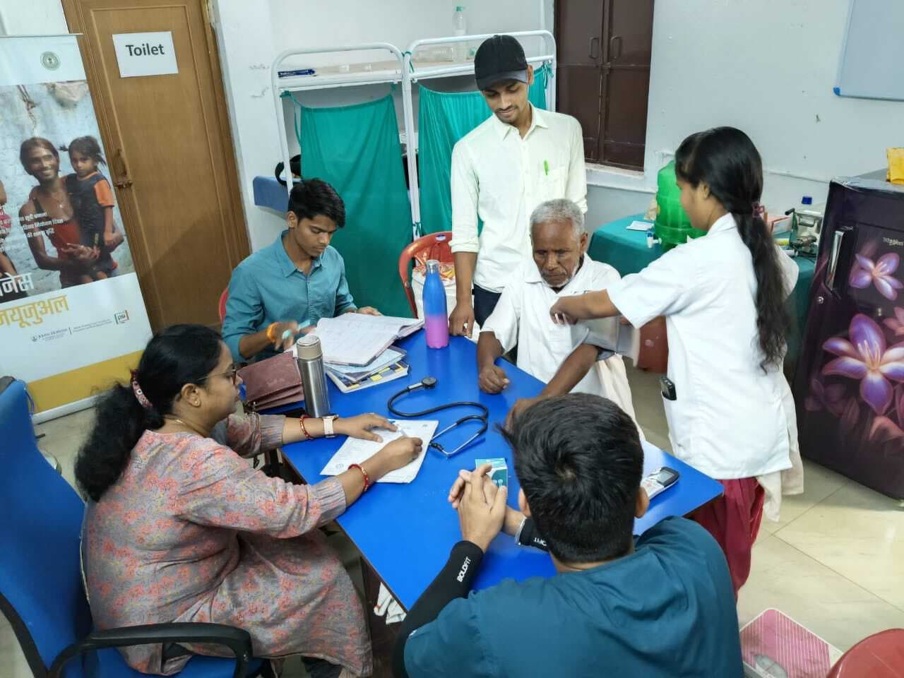 डायबिटीज के 21 व हाइपरटेंशन के 15 नये बुजुर्ग मरीज मिले