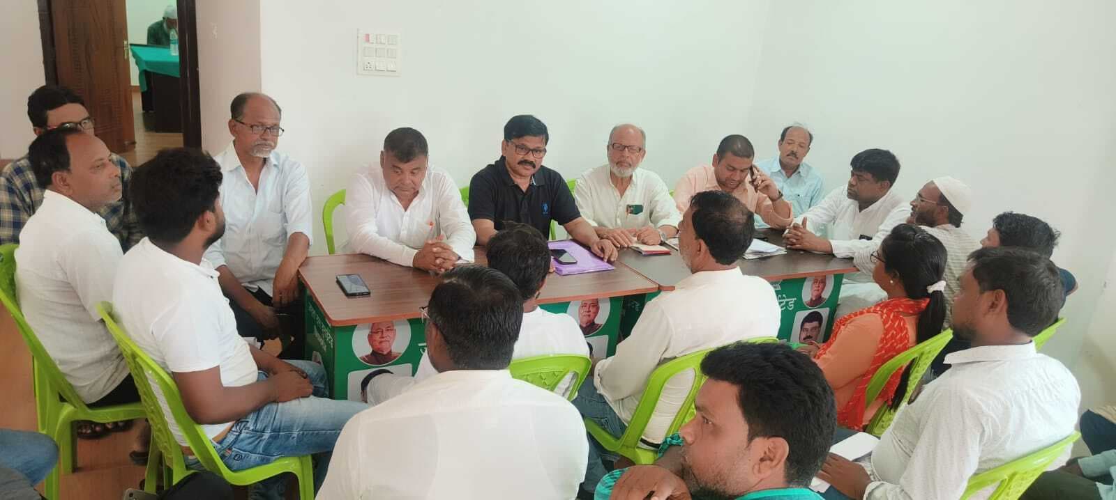 जदयू नेताओं ने लोक सभा चुनाव में मिली शिकस्त के कारणों की  समीक्षा