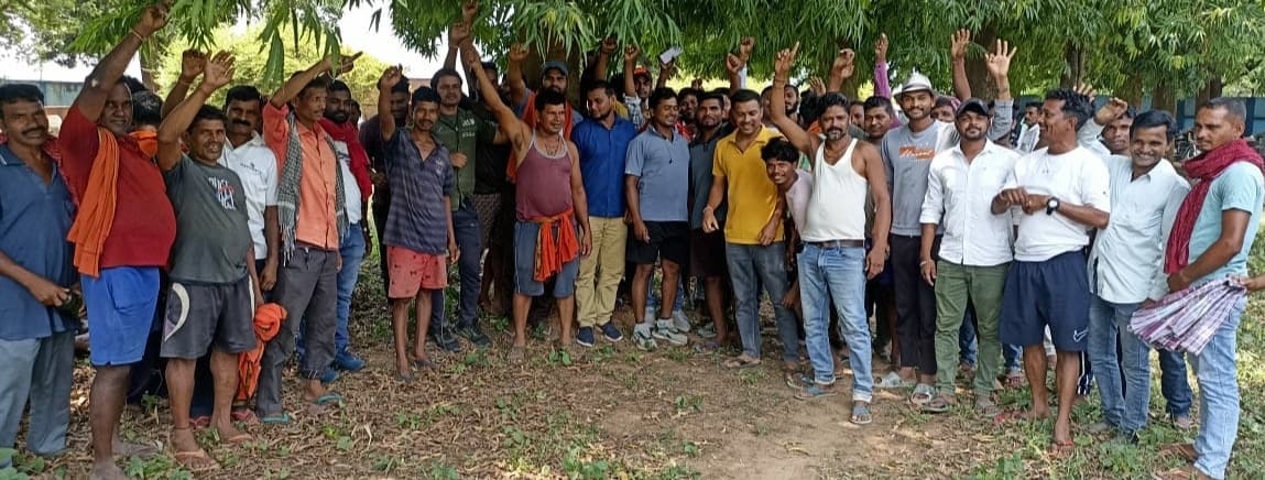 वार्ता के बाद काम पर लौटे कर्मी