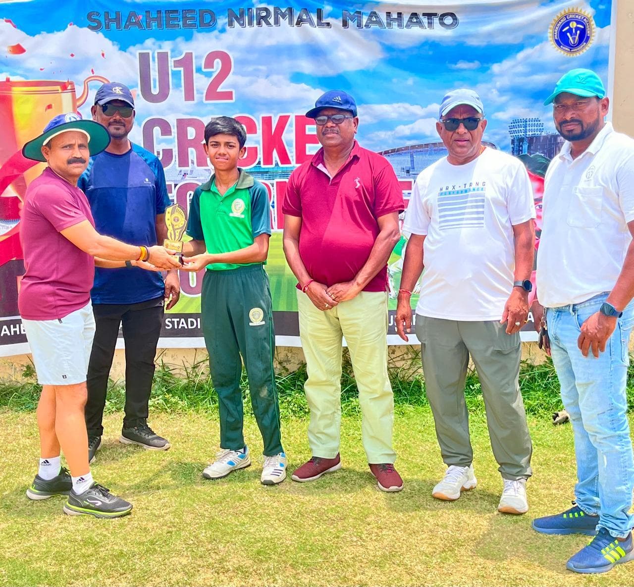 शहीद निर्मल महतो मेमोरियल अंडर- 12 क्रिकेट टूर्नामेंट संपन्न