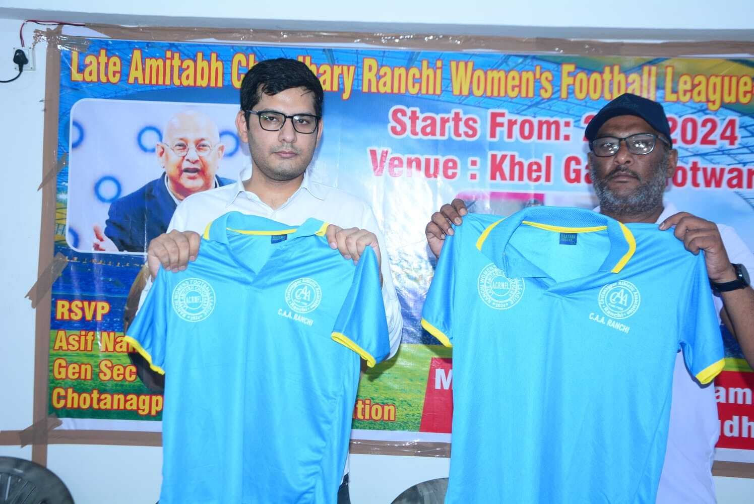 20 जून से अमिताभ चौधरी रांची वीमेंस फुटबॉल लीग