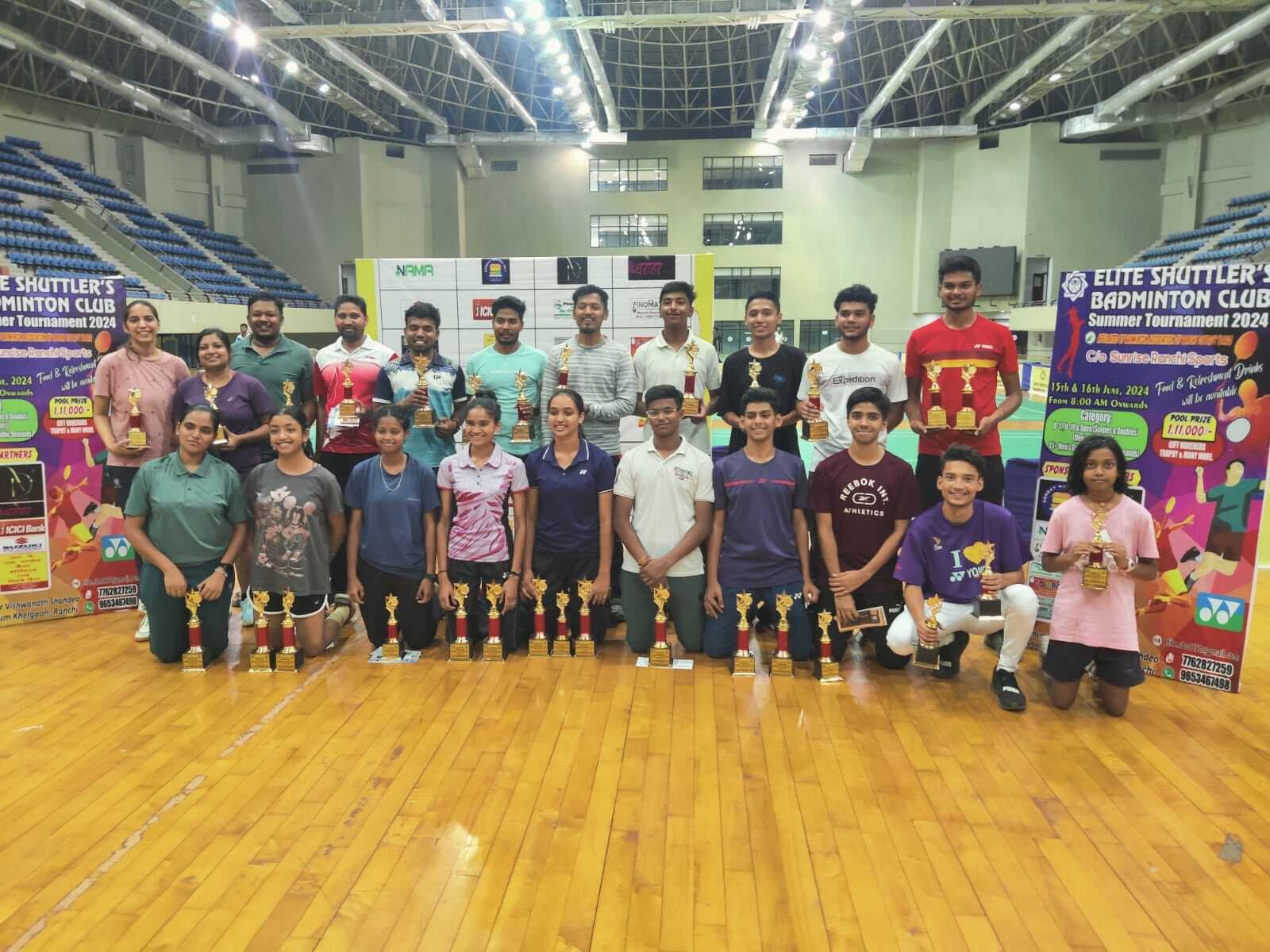 बिनय महतो और मनीषा रानी बने चैंपियन