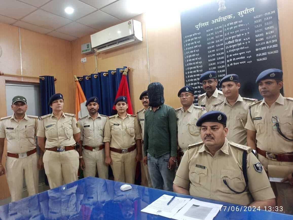 विद्युत तार चोरी मामले का हुआ खुलासा: अंतरजिला गिरोह का एक सदस्य गिरफ्तार