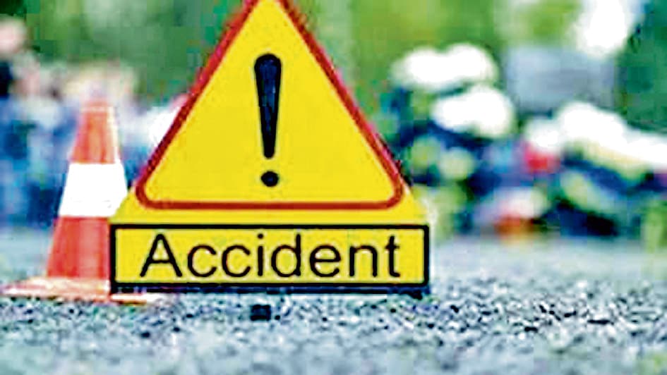 सड़क हादसे में बाइक चालक की मौत, वाहन चालक फरार