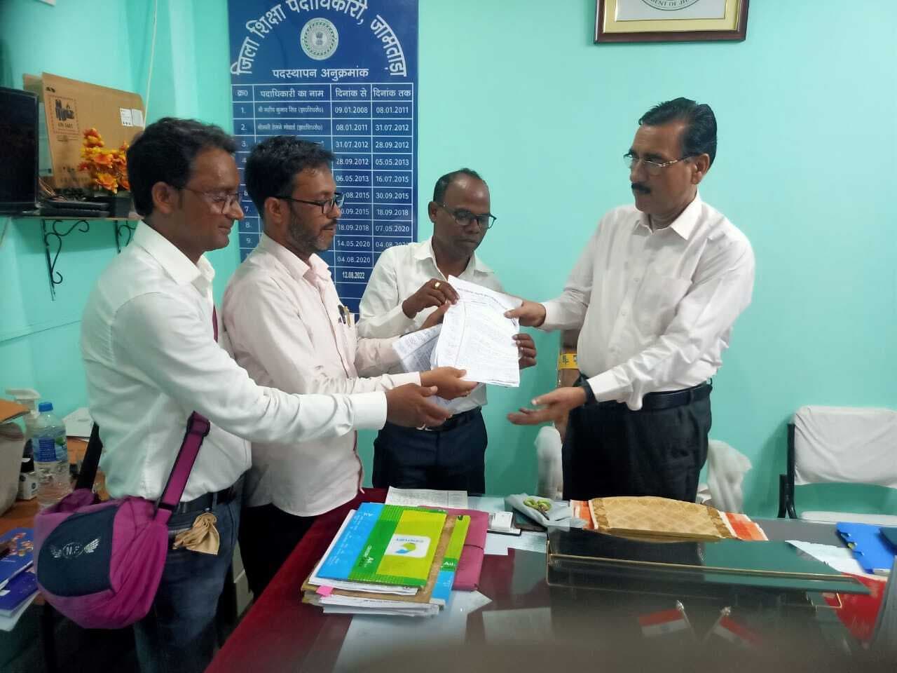 जिले के 39 स्कूलों के प्रभारी एचएम ने अपने पद से दिया सामूहिक त्याग-पत्र