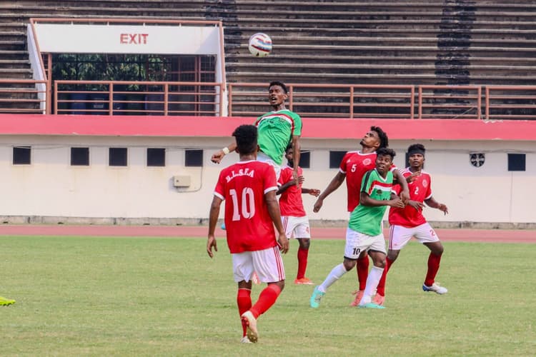 बाबूलाल सोरेन फुटबॉल एकेडमी की टीम 1-0 से जीती