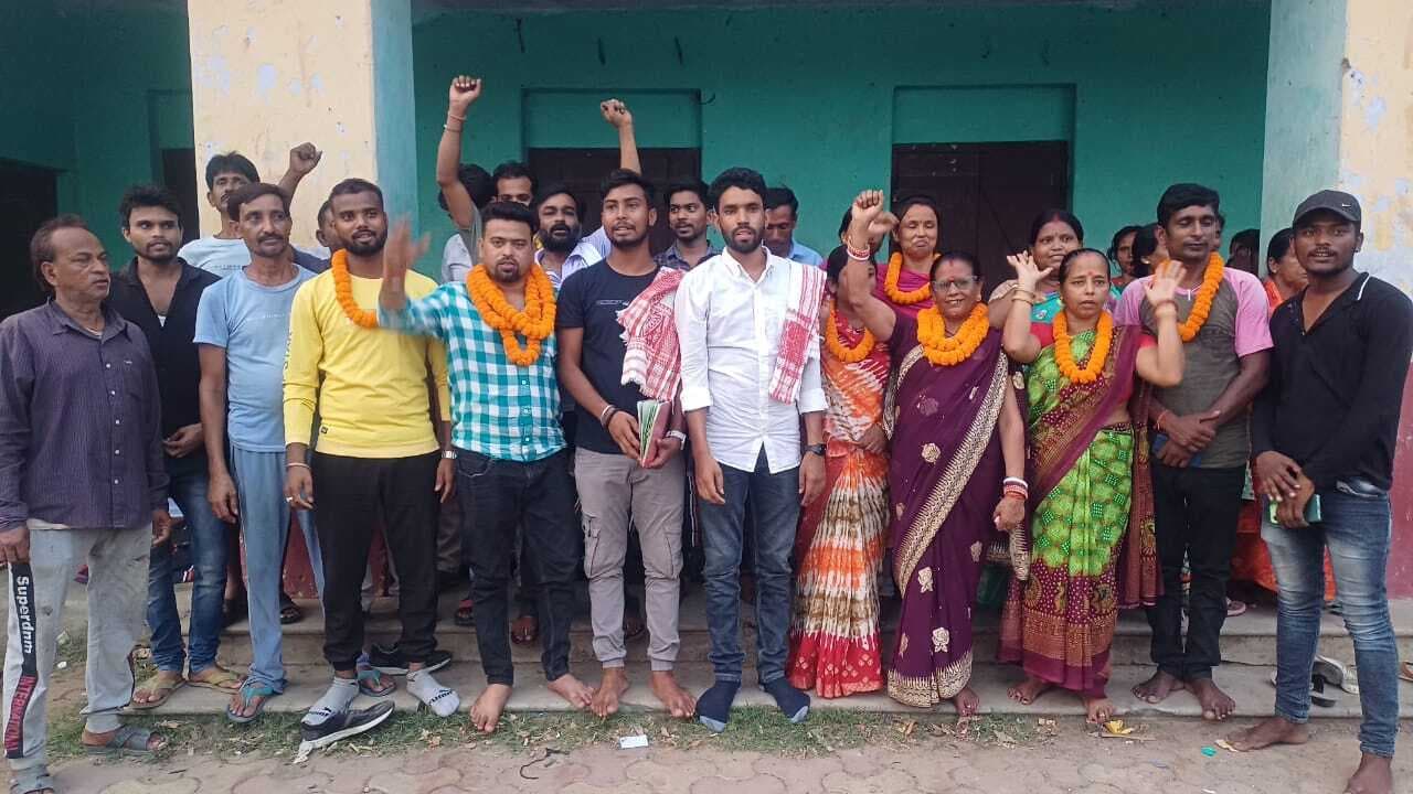 जेबीकेएसएस के जामताड़ा नगर अध्यक्ष बने बृजेश राउत