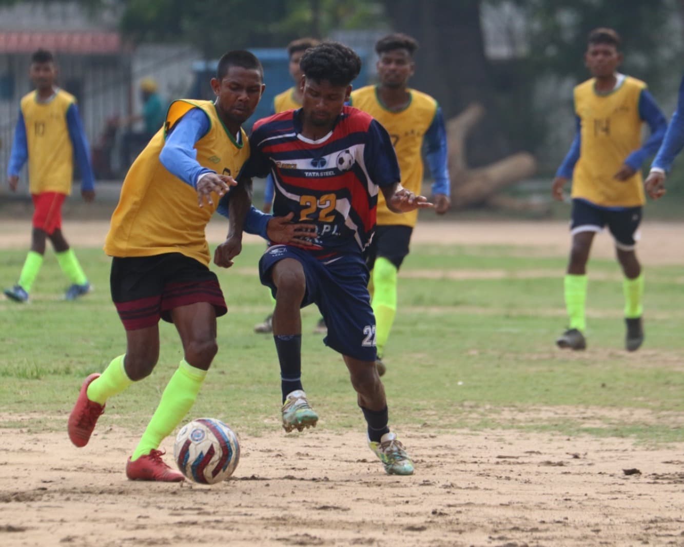 आदिवासी ऋतुई गोंडाई क्लब ने छोटानागपुर की टीम को हराया