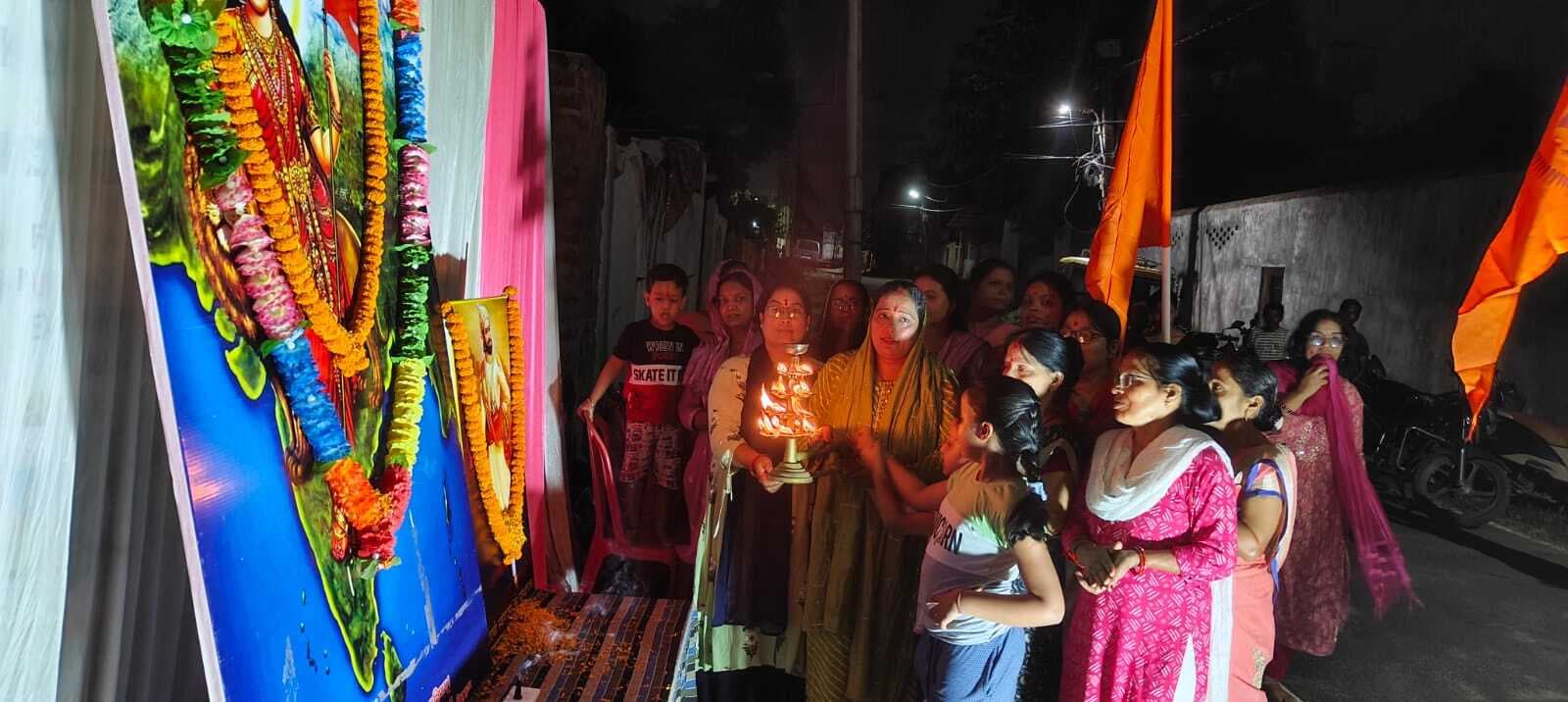 छत्रपति शिवाजी महाराज का मनाया गया राज्याभिषेक उत्सव
