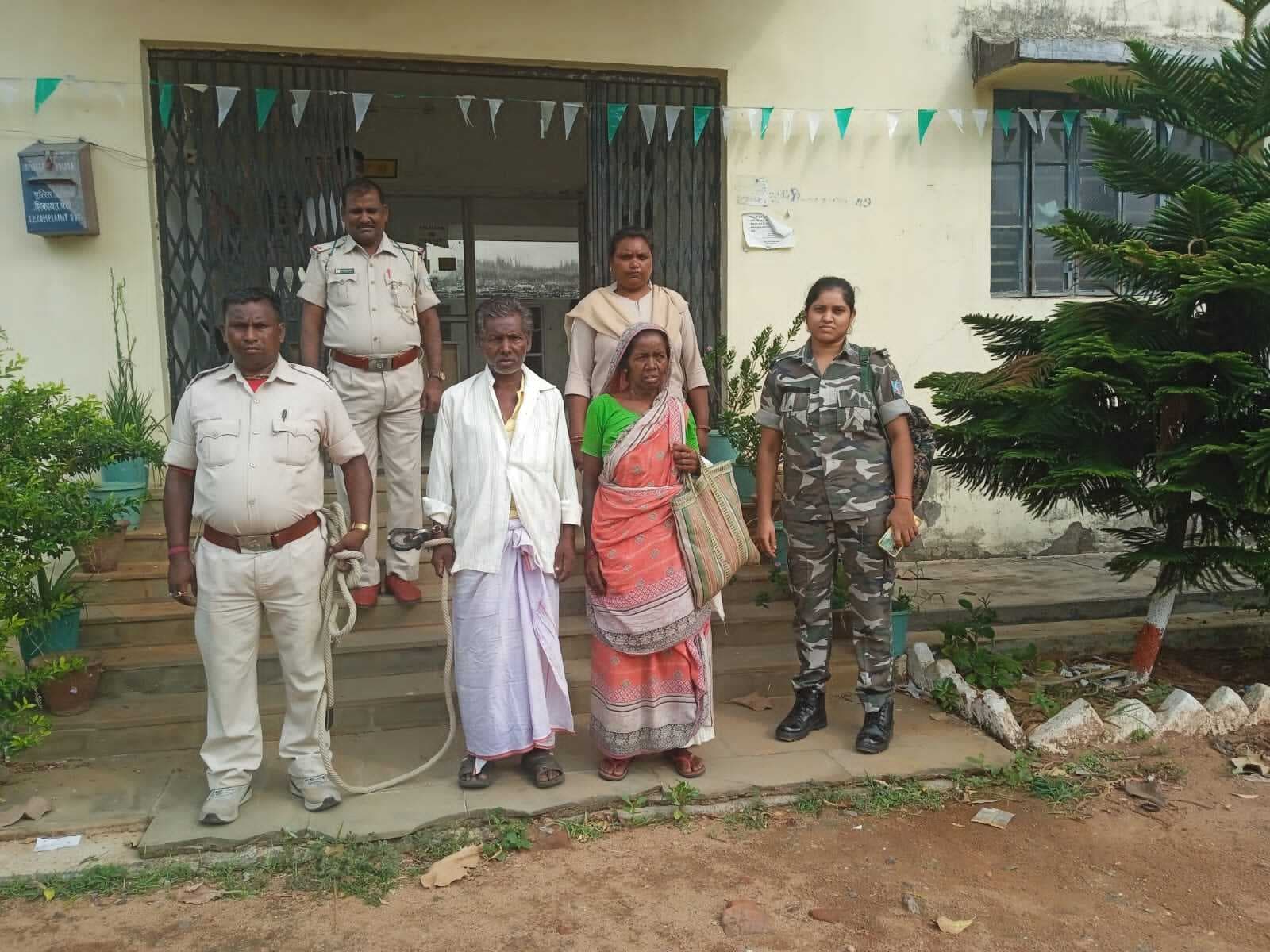 हत्या के आरोपी सास-ससुर गिरफ्तार, भेजे गये जेल