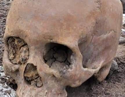 एनएच-19 चौड़ीकरण कार्य के दौरान कंकाल बरामद, जांच के लिए भेजा