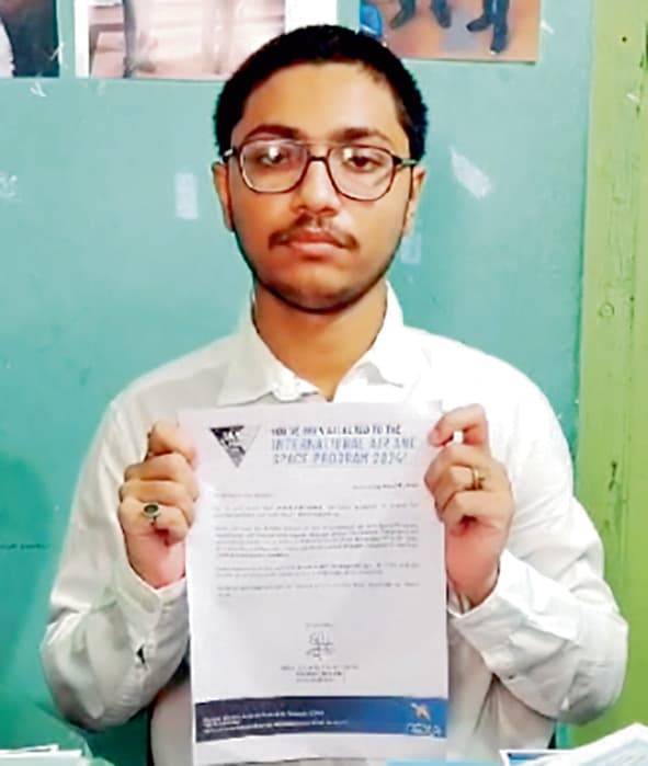 अंतरराष्ट्रीय वायु व अंतरिक्ष कार्यक्रम के लिए बांकुड़ा के अयन का चयन