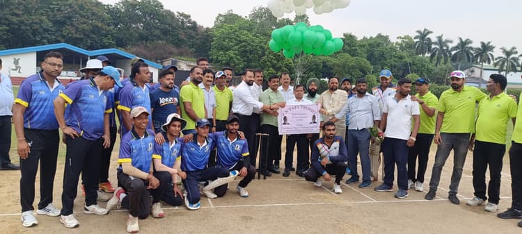 टेल्को में जेएन टाटा ट्रॉफी क्रिकेट टूर्नामेंट शुरू