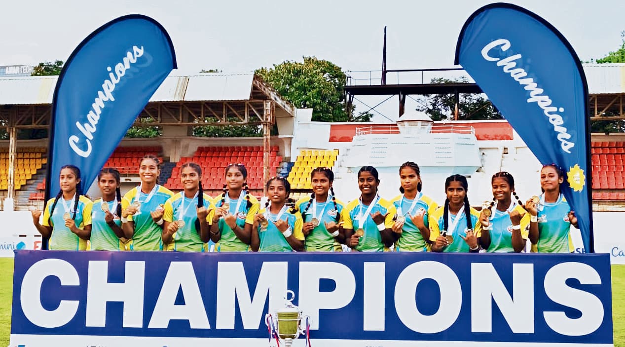 जूनियर नेशनल बालिका रग्बी में बिहार चैंपियन
