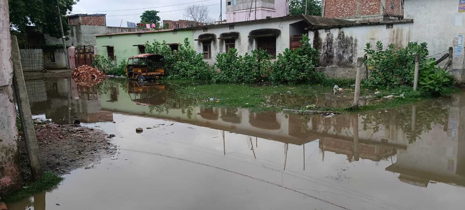 मानसून की पहली बारिश में ही शहर हुआ पानी-पानी