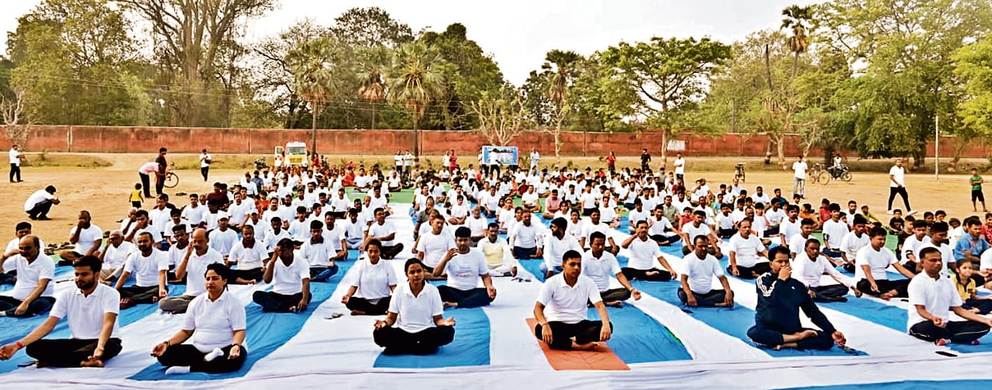 योग हमारे शारीरिक और मानसिक स्वास्थ्य के लिए एक महत्वपूर्ण साधन है: डीएम