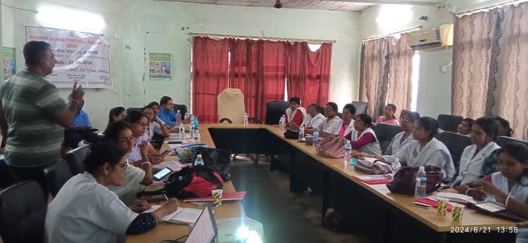 नये कुष्ठ रोगी खोज के लिए एएनएम को मिला प्रशिक्षण