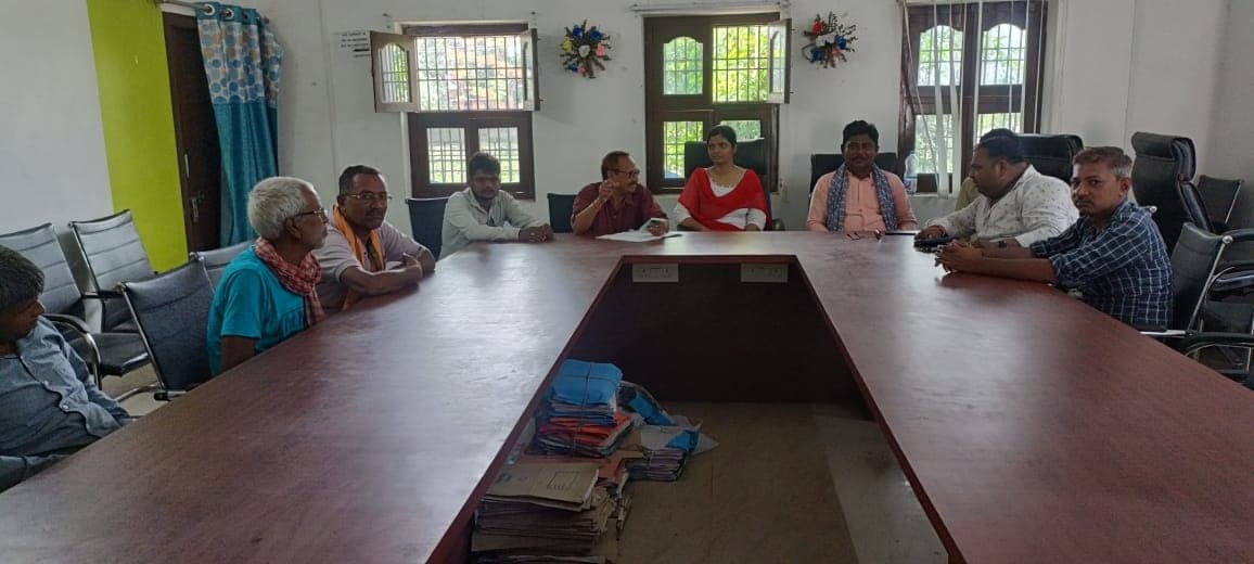 समिति की बैठक में खरीफ किसान चौपाल का निर्णय