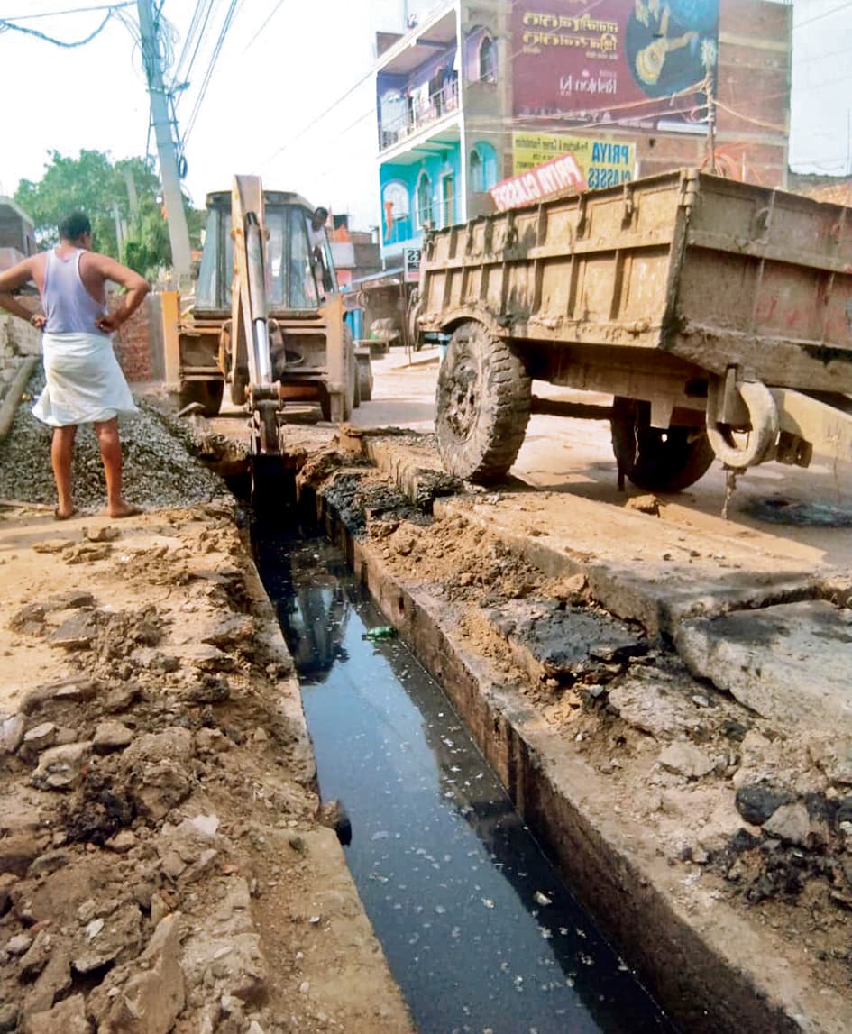 बारिश में शहर को जलजमाव से निजात दिलाने की तैयारी में जुटा नगर परिषद प्रशासन