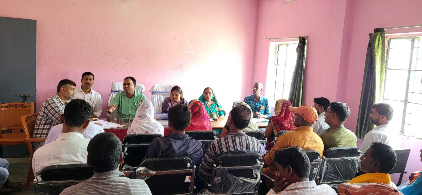 कल्याणकारी योजना के सफल संचालन को दिये गये निर्देश