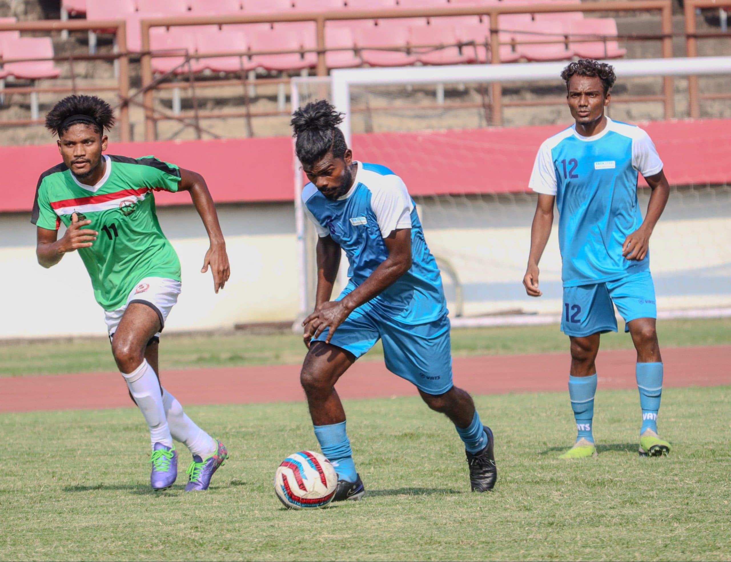 जेएसए फुटबॉल : टाटा स्टील की टीम 5-3 से जीती