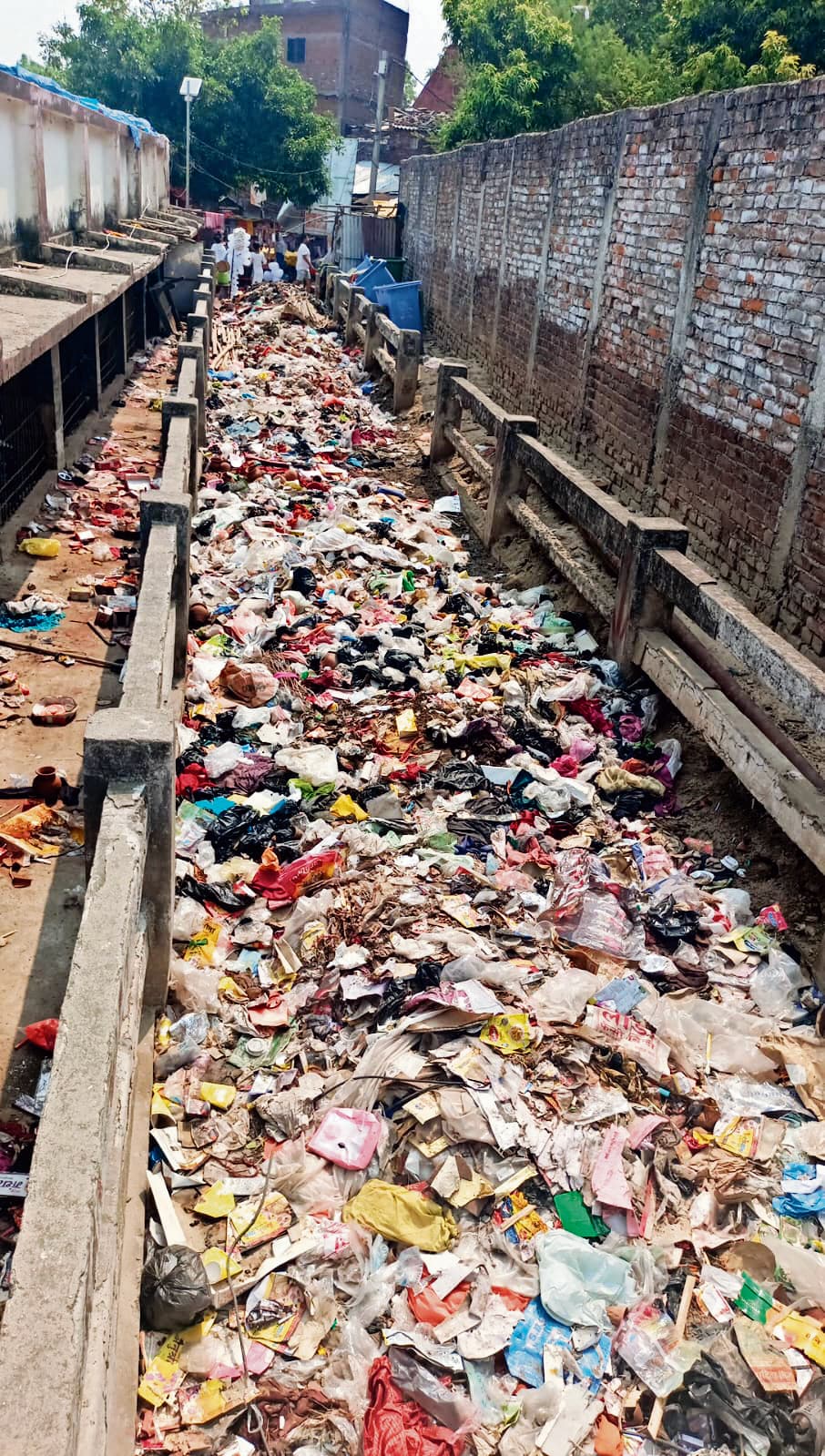 रामरेखाघाट पर नप के कचरा निस्तारण को लेकर छात्रशक्ति ने जताया आक्रोश