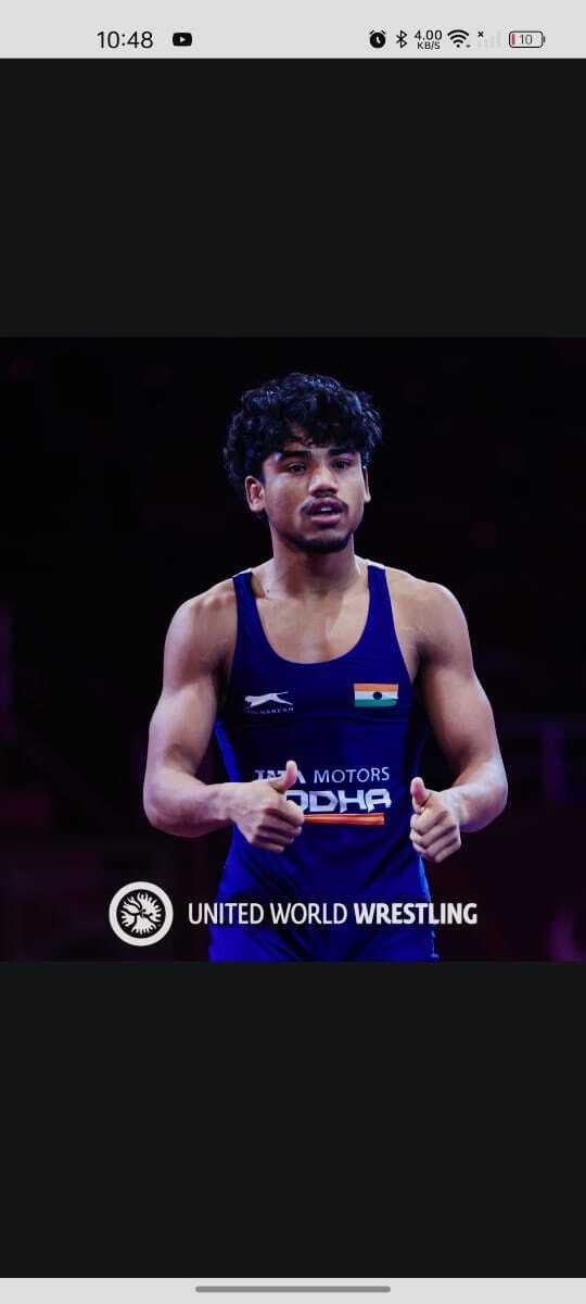 झारखंड के विकास कच्छप ने जूनियर एशियन कुश्ती चैंपियनशिप में जीता कांस्य