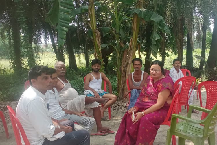 प्रखंड उप प्रमुख को मातृशोक