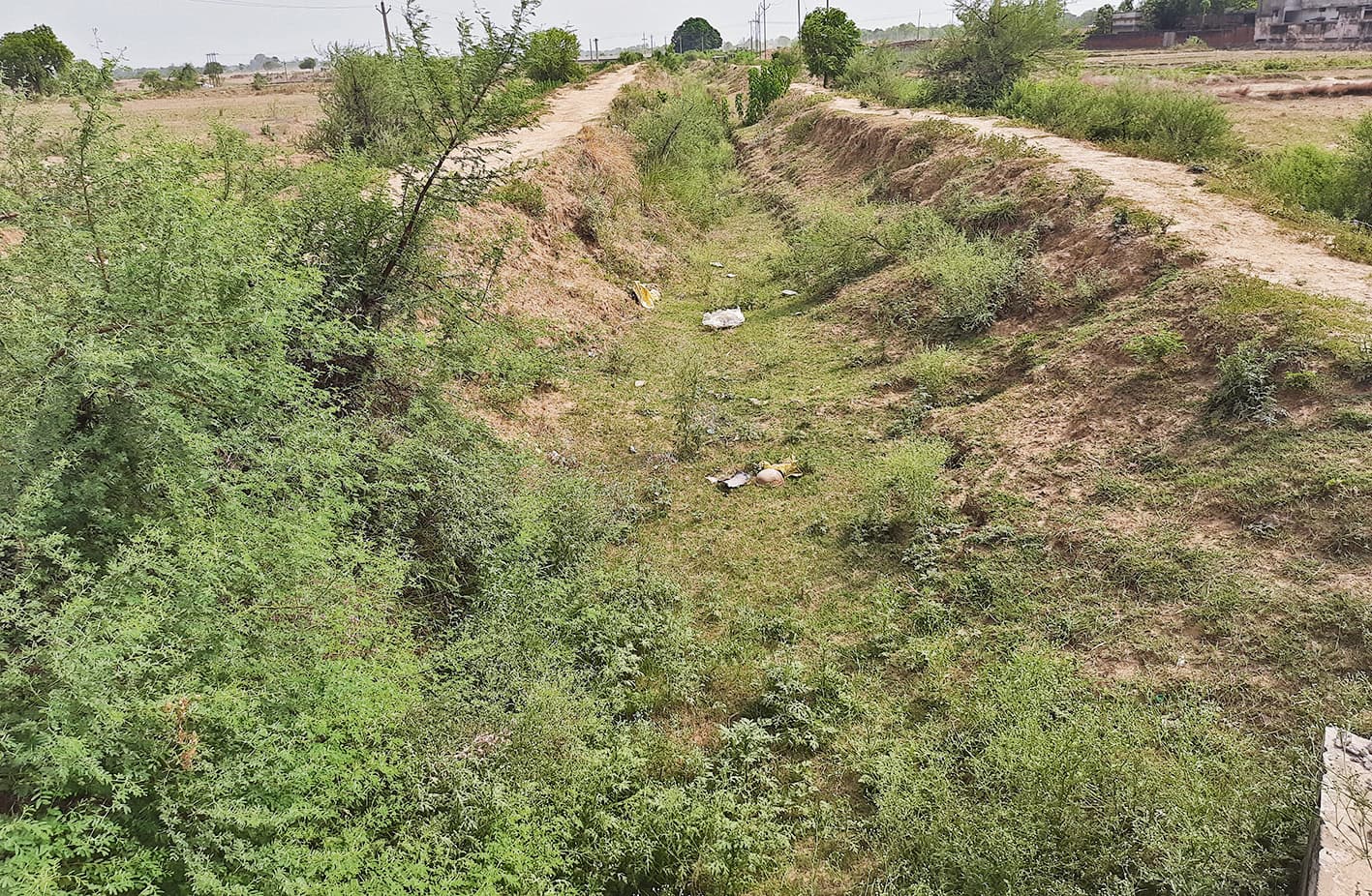 दुर्गावती परियोजना से नौ साल बाद भी नहीं बुझी खेतों की प्यास