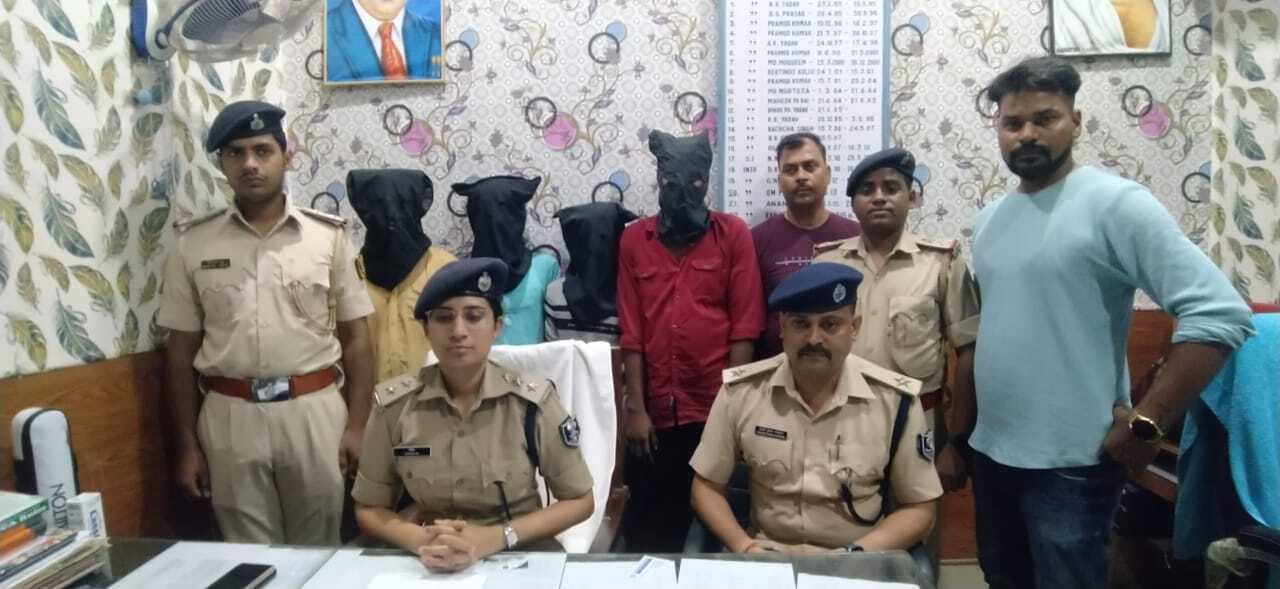 गोली मार कर जख्मी करने के मामले में चार गिरफ्तार