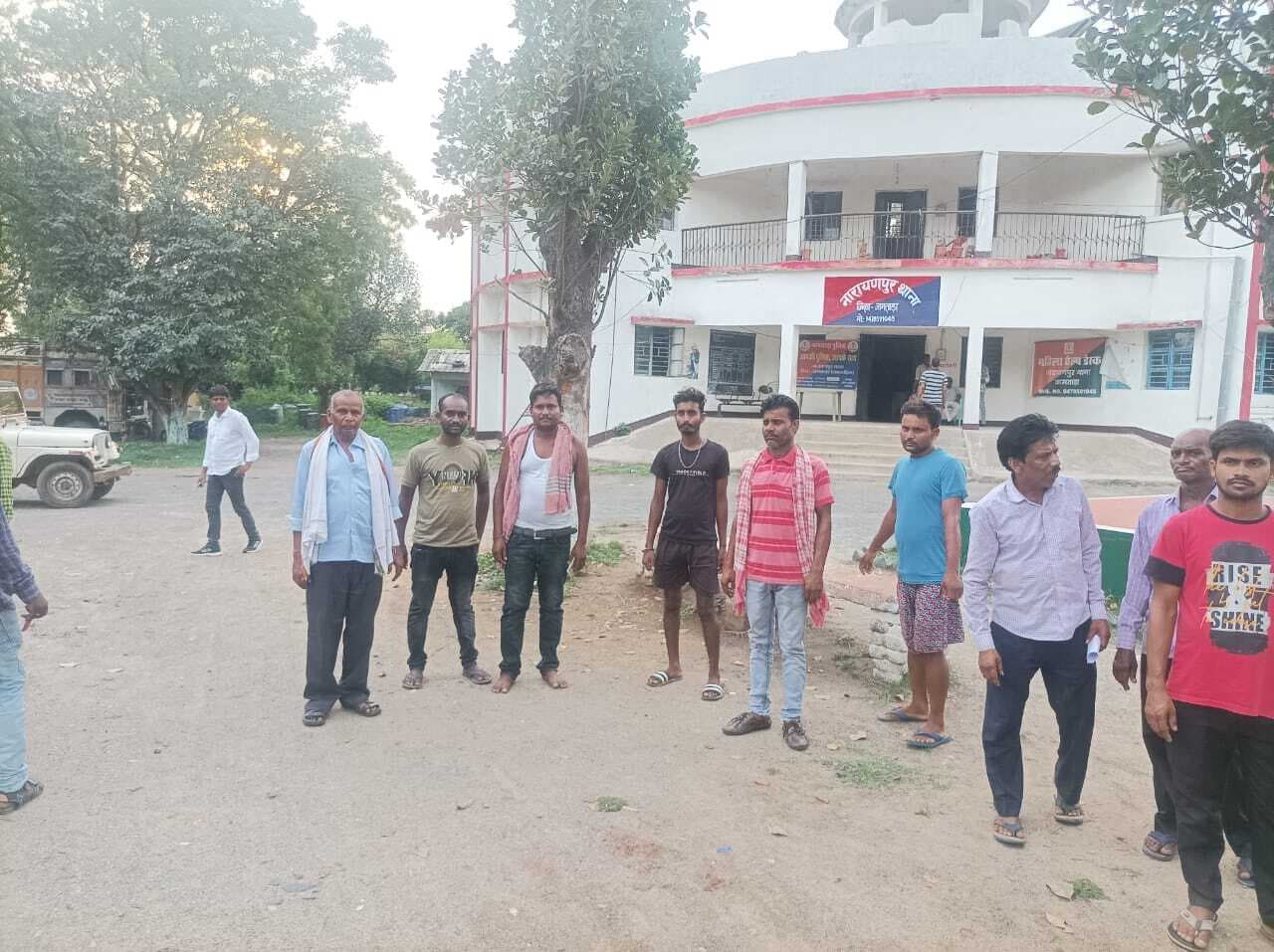 नारायणपुर के घांटी शिमला के युवक की मौत, पड़ोसी पर लगाया विषपान कराने का आरोप