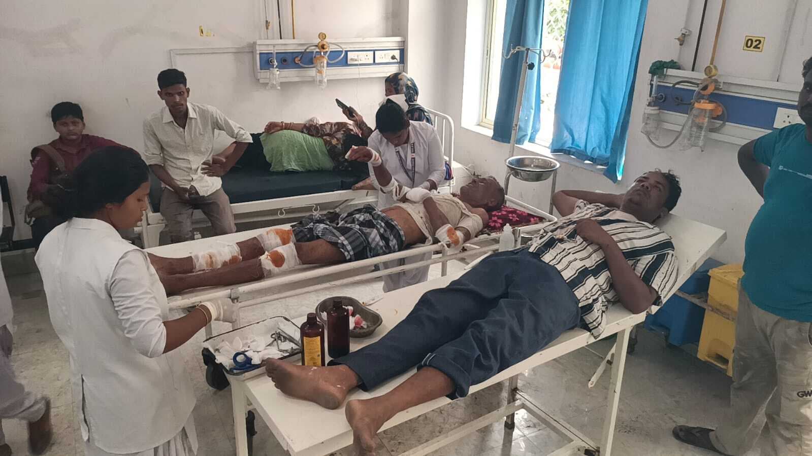 बांस काटने के विवाद में हुई मारपीट, तीन महिला सहित सात लोग जख्मी