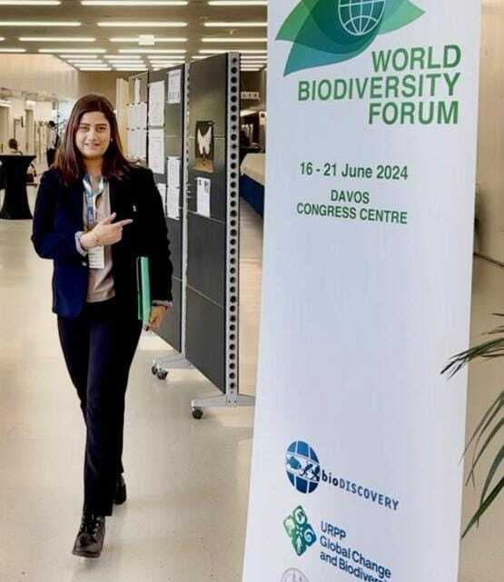 जमालपुर की अनुश्री ने स्विट्जरलैंड के दबोस में भारत का बढ़ाया मान