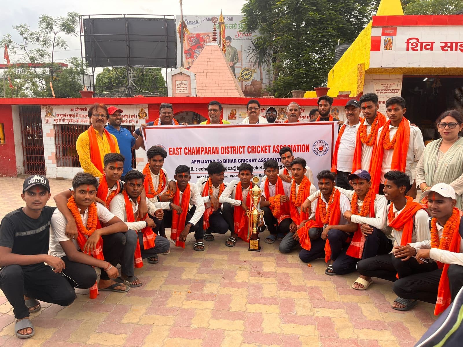 अंडर-16 राज्य स्तरीय क्रिकेट टीम में पूर्वी चंपारण बना बिहार चैंपियन