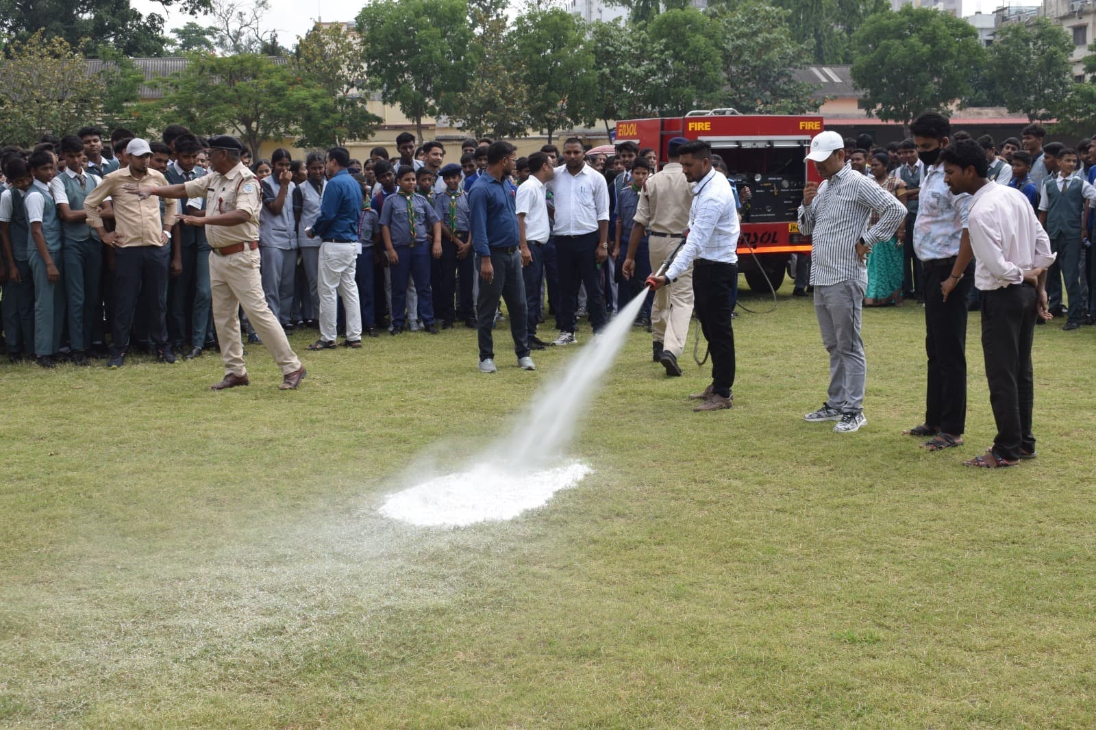 अग्निशमन विभाग के चलाया जागरूकता अभियान