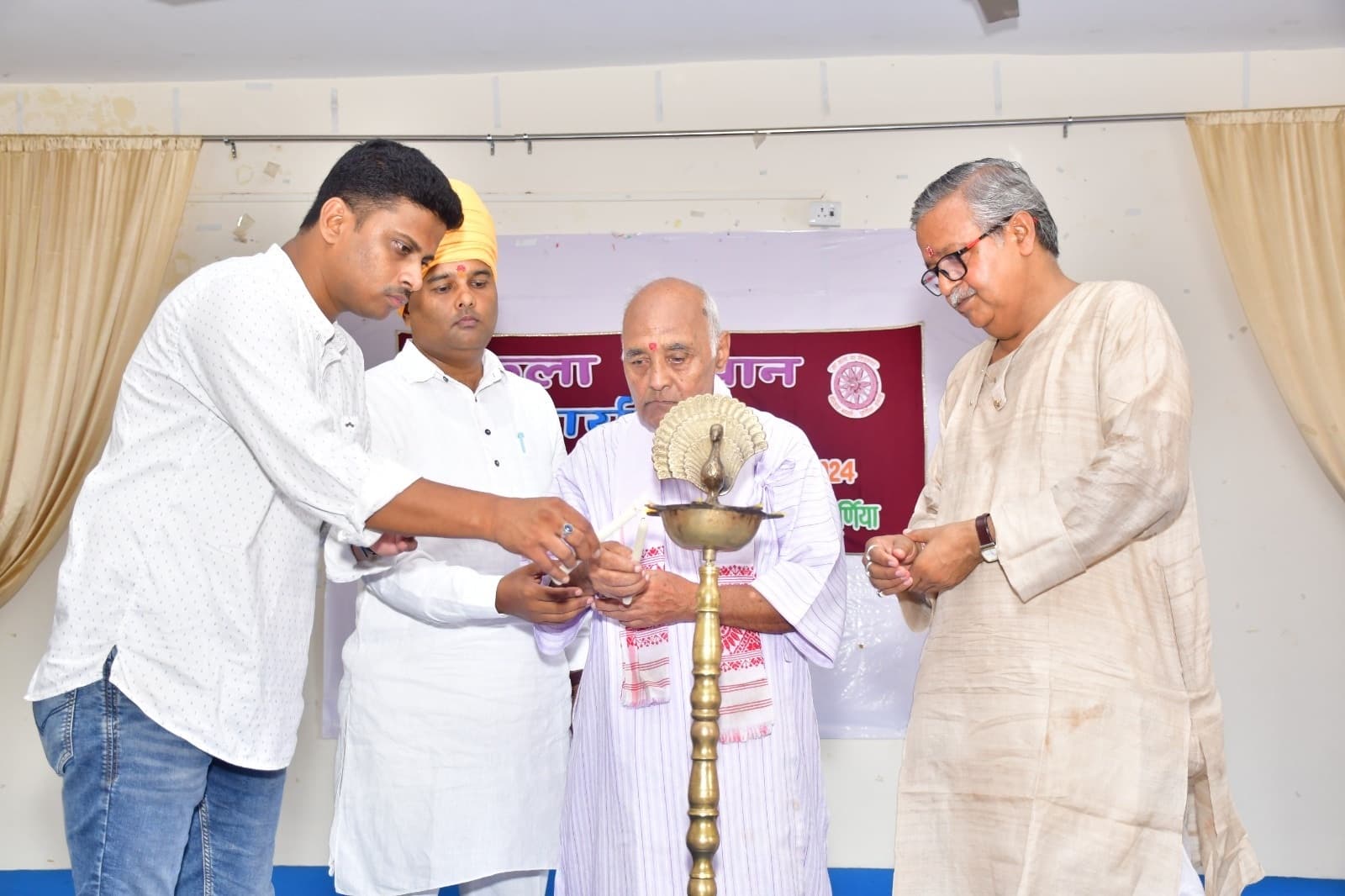 शास्त्रीय नृत्य के साथ पूर्णिया में हुआ कला सोपान कार्यशाला का आगाज