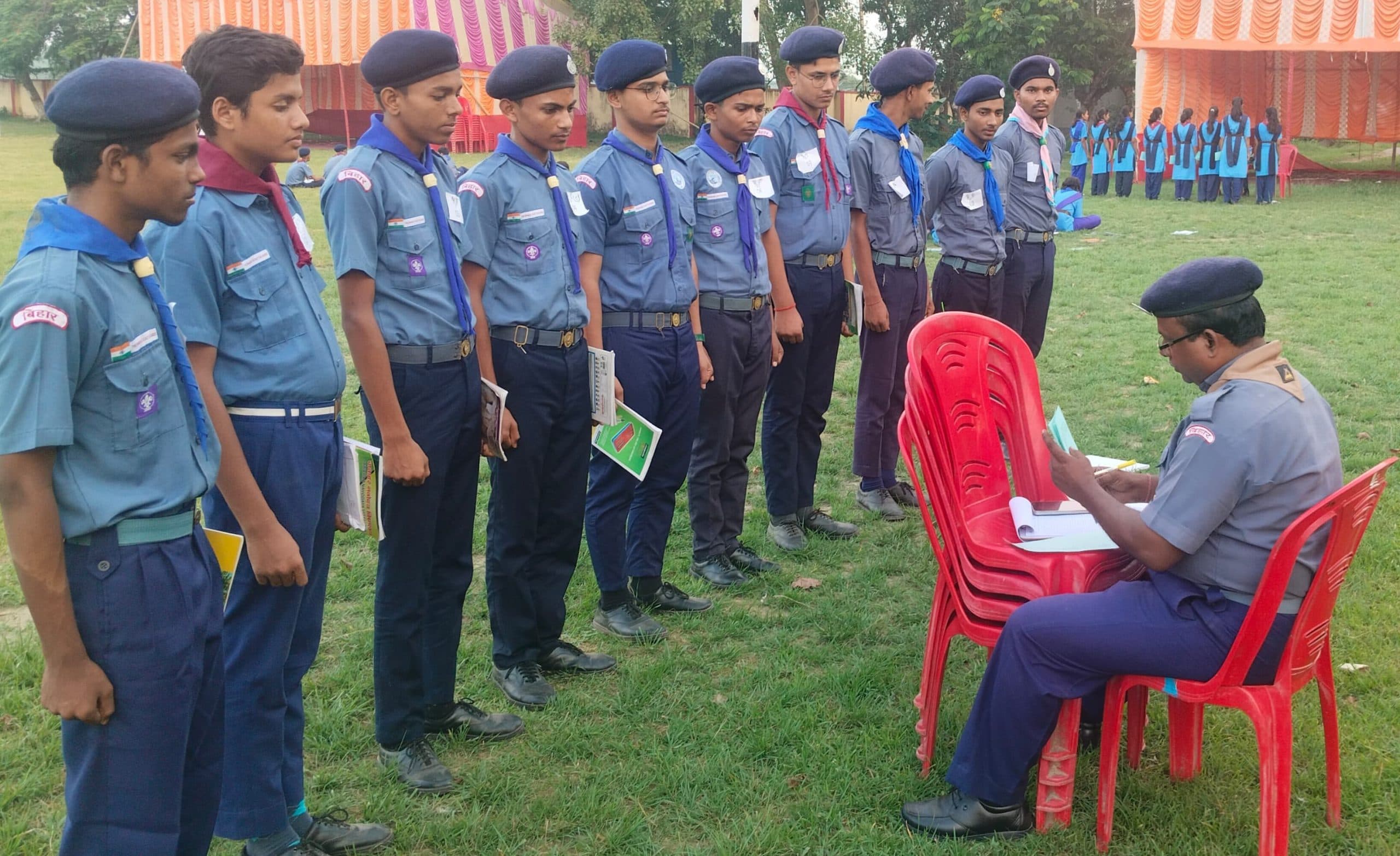 जवाहर नवोदय विद्यालय  में टेस्टिंग कैंप का हुआ समापन