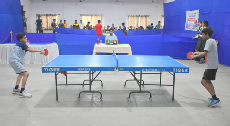 जोनल टेबल टेनिस सेलेक्शन ट्रायल संपन्न