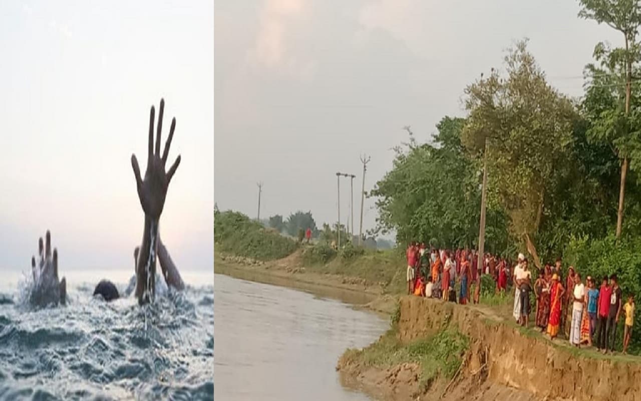 बिहार में नदियां उफनाई तो मौत का तांडव भी शुरू हुआ, सीमांचल में किसान व बच्चों की डूबने से गयी जान