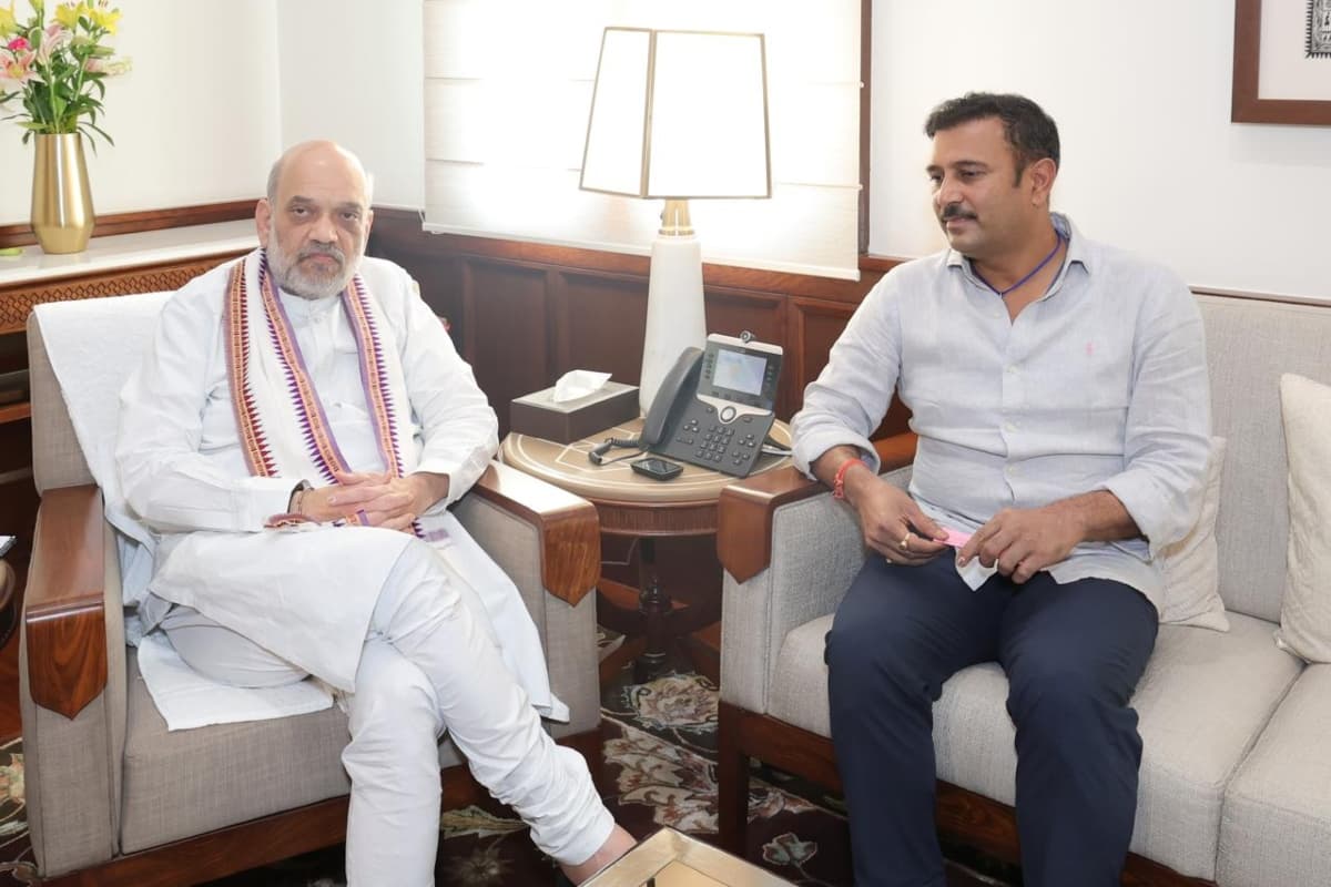 आजसू सुप्रिमो सुदेश महतो ने केंद्रीय गृहमंत्री अमित शाह से की मुलाकात