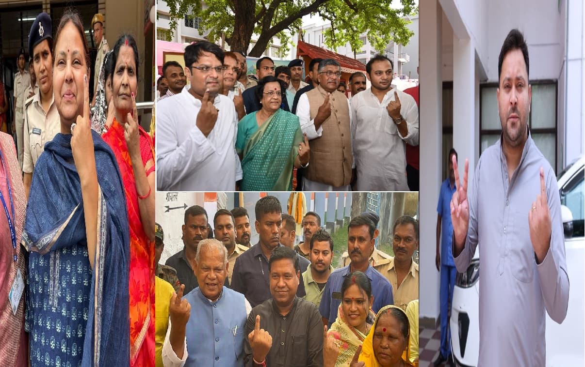 Lok Sabha Election: बिहार की 8 सीटों पर मतदान, जानें वोटिंग के बाद तेजस्वी, रविशंकर समेत अन्य नेताओं ने क्या कहा…