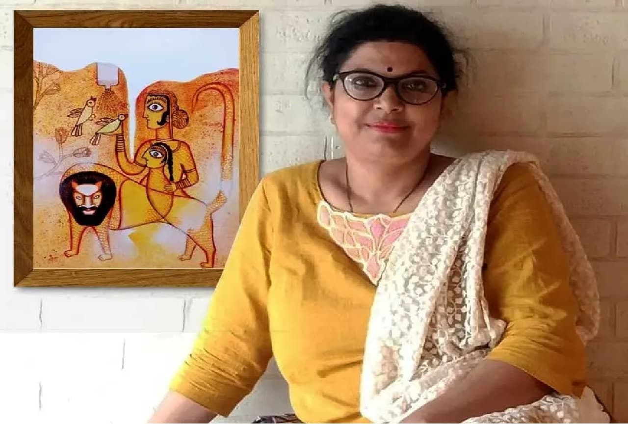 Interview: संस्कृत में डिग्री लेकर पेंटर बनीं पटना की मीनाक्षी झा बनर्जी, बुलंद हौसलों से बनाई खास पहचान