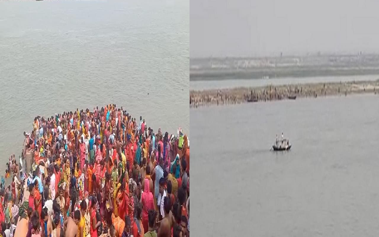 गंगा दशहरा के दिन पटना के बाढ़ में पलटी नाव, गंगा नदी में लापता हुए 4 लोग, खोज में जुटे गोताखोर