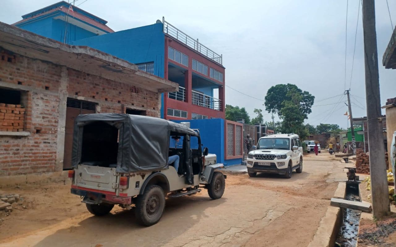 nia raid in ranchi jharkhand aman sahu