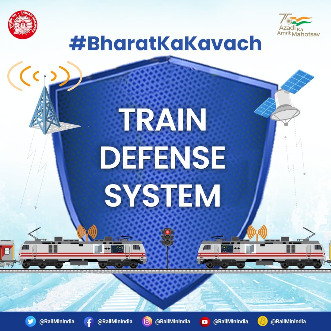 railway safety : कोल्हान के स्टेशन और रेल लाइन पर भी लगेगा सुरक्षा उपकरण कवच, दक्षिण पूर्व रेलवे ने सर्वे का काम किया पूरा