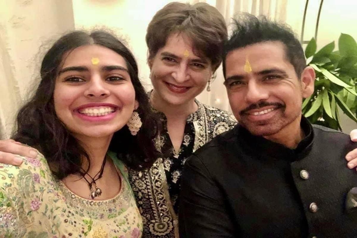 Priyanka Gandhi : प्रियंका गांधी के पीछे संसद पहुंचना चाहते हैं राॅबर्ट वाड्रा, उनके वायनाड से चुनाव लड़ने पर जताई खुशी